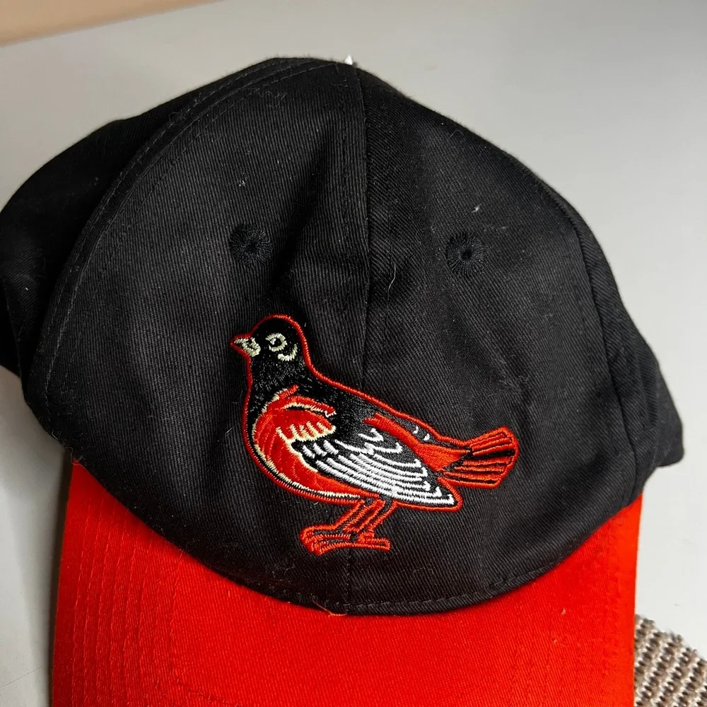 Twins Enterprise Baltimore Orioles Snapback Hat Black Red MLB Baseball Cap OSFM